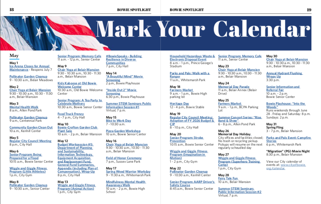 Bowie Mark Your Calendar for May 2025.png