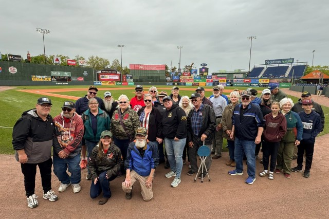 The Portland Seadogs honored the DAV Department of Maine with their "Salute to Service" on Sunday, 24 May 2026.